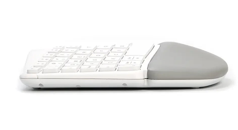 Delux gesplitst ergonomisch toetsenbord met polssteun Delux