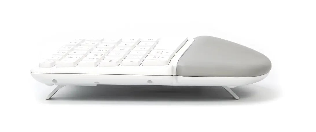 Delux gesplitst ergonomisch toetsenbord met polssteun Delux