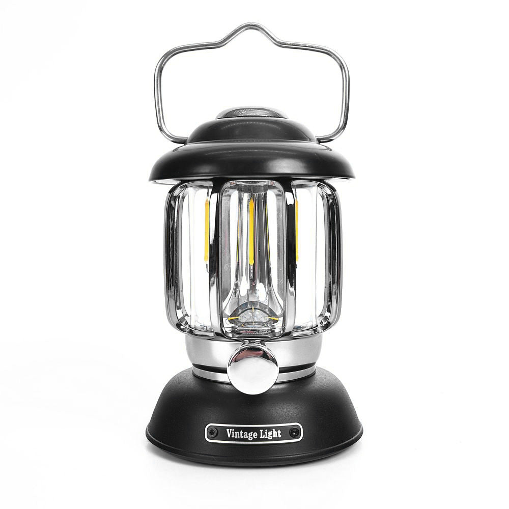 Campinglamp - Lantaarn voor buiten - USB oplaadpoort - licht-dimeffect