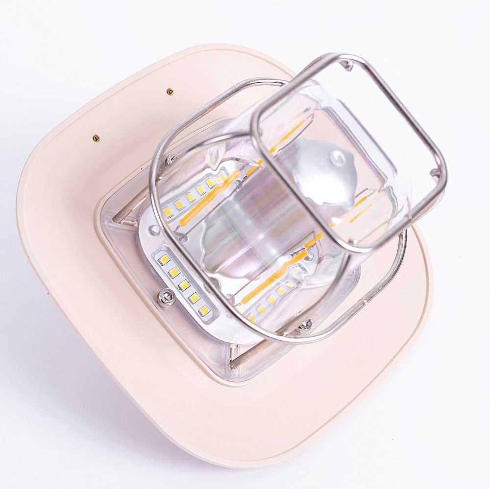 Outdoor-Campinglampe - USB-Ladeanschluss - Lichtdimmeffekt - Schwarz