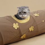 Kattenspeelgoed - Katten tunnel - Opvouwbaar -  Multi-gaten Kattentunnel - Geschikt voor katten < 10 kg SpirePets