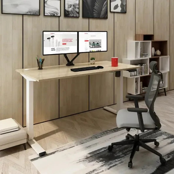 Spire zit-sta bureau elektrisch verstelbaar - ergonomische werkplek - in hoogte verstelbaar Spire