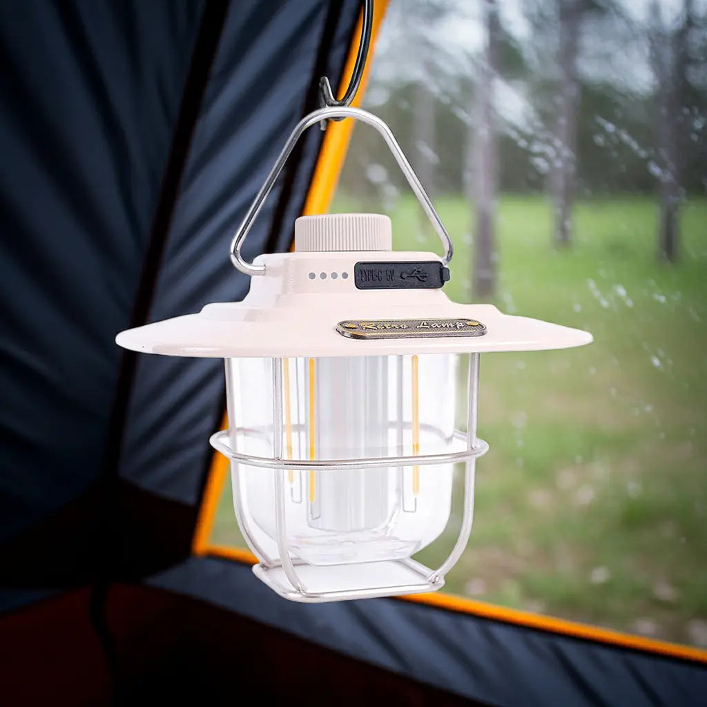Campinglamp - Buiten Lantaarn - USB oplaadpoort - dimeffect Coolgods