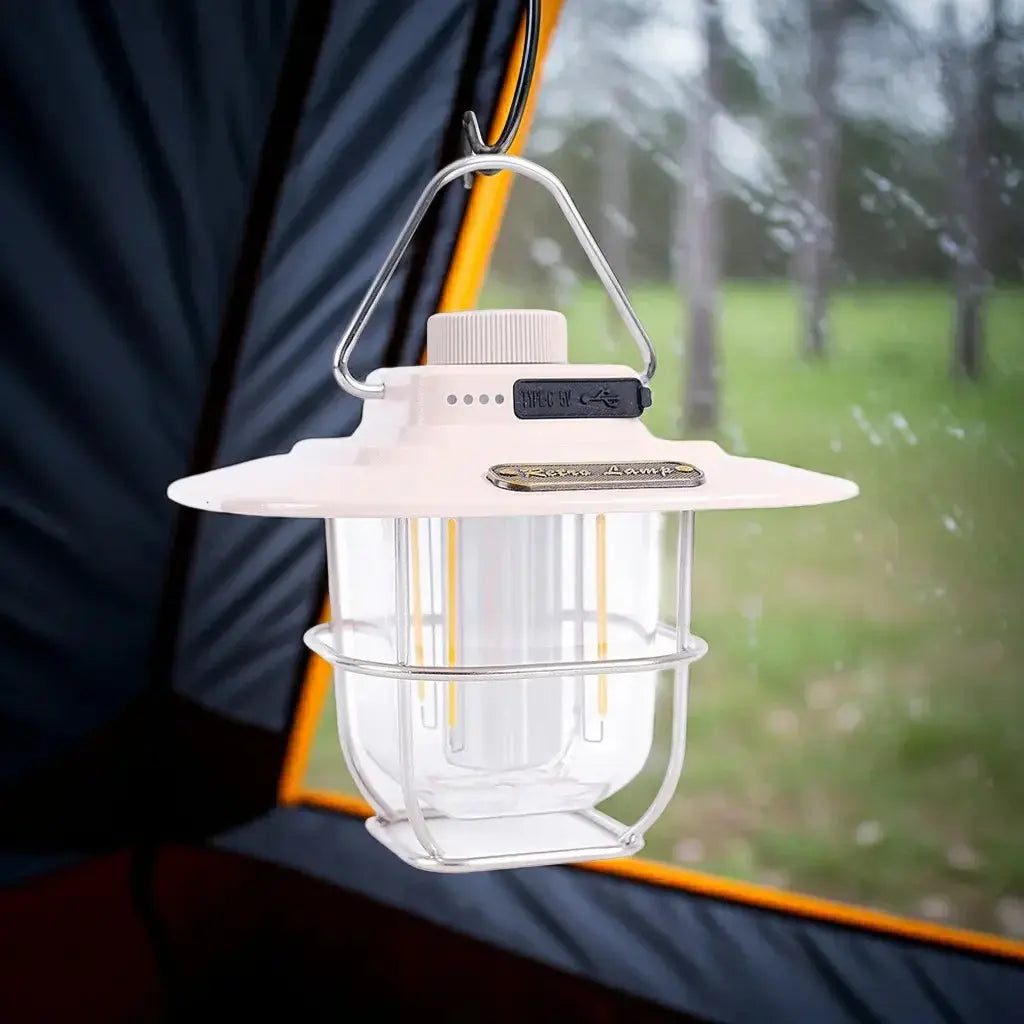Campinglamp - Buiten Lantaarn - USB oplaadpoort - dimeffect Coolgods