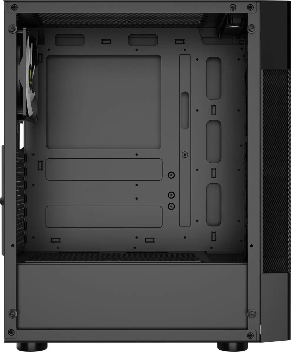 Gamdias Aura GC5 gaming case - computer behuizing met Temperatuur Display en ARGB LED verlichting Gamdias