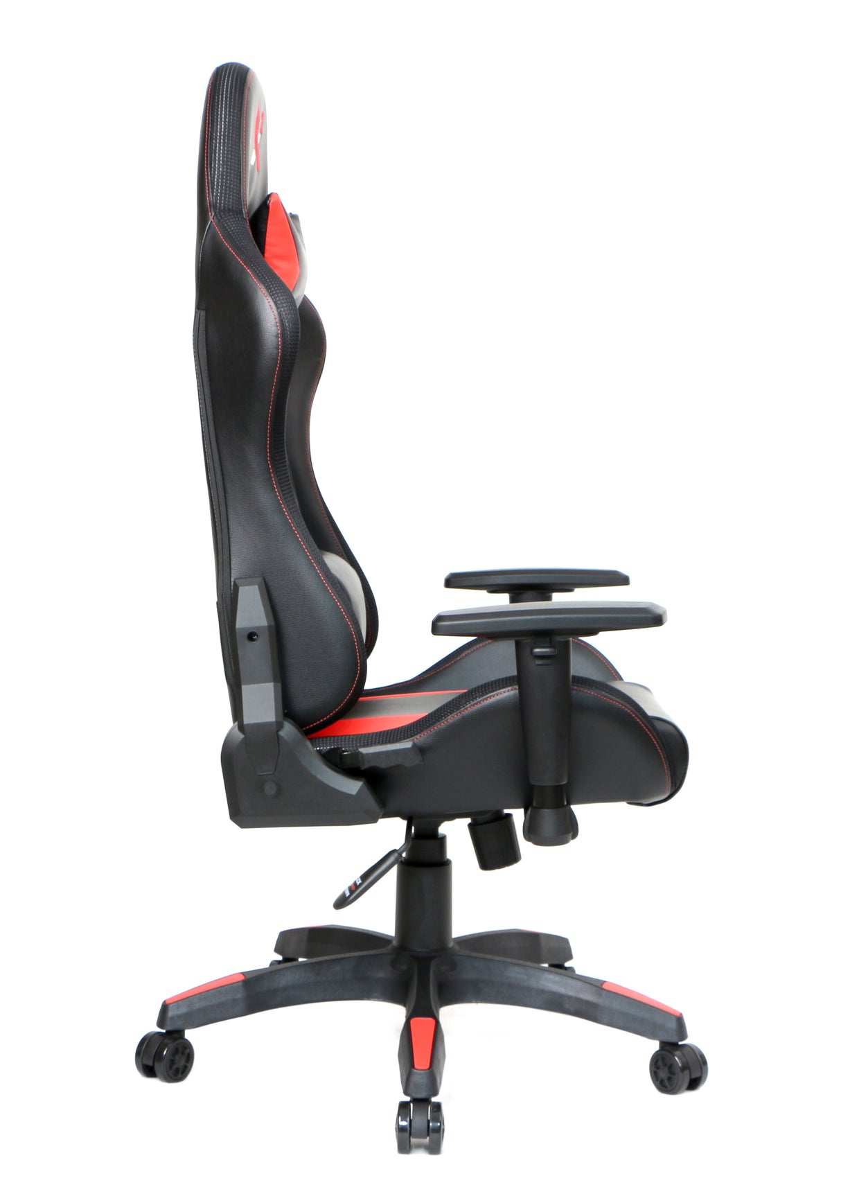 X2 Gaming Stoel - Met nekkussen Verstelbaar - RGB Lichten - Ergonomisch - Bureau Stoel - PVC leer - Nylon Wielen - 54x69.5x133cm (LxWxH) Spire