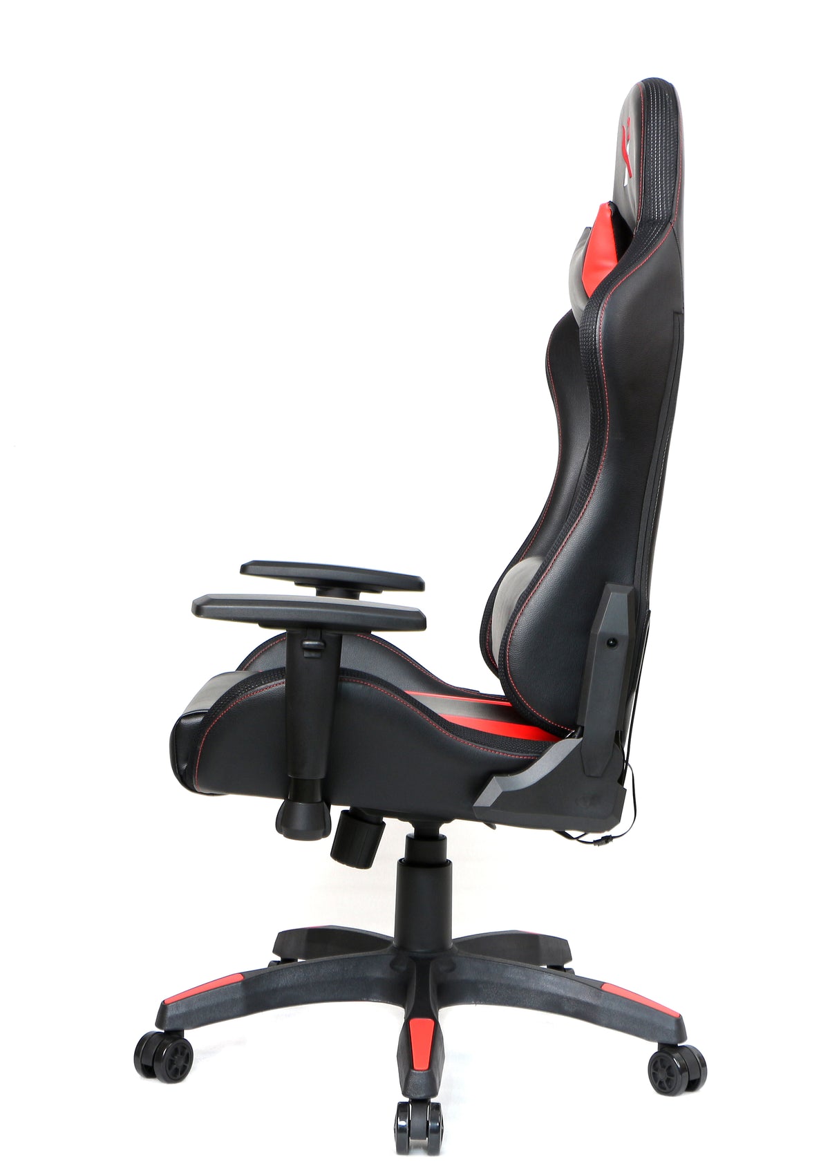 X2 Gaming Stoel - Met nekkussen Verstelbaar - RGB Lichten - Ergonomisch - Bureau Stoel - PVC leer - Nylon Wielen - 54x69.5x133cm (LxWxH) Spire