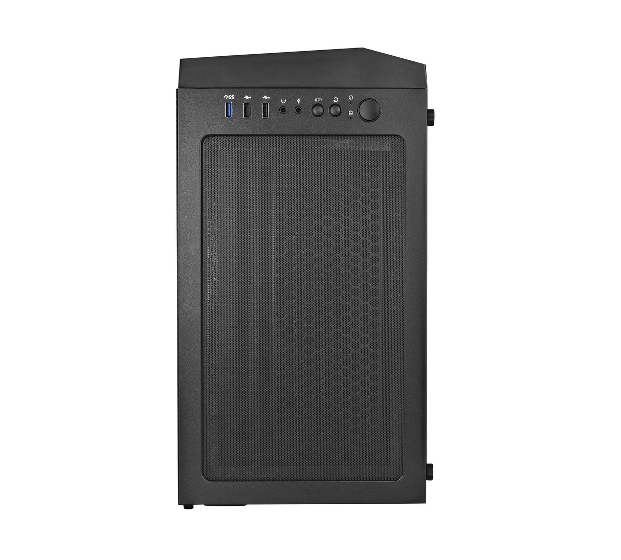 Spire Vision 7038 PC Case – Stijlvolle gaming behuizing met tempered glazen zijpaneel