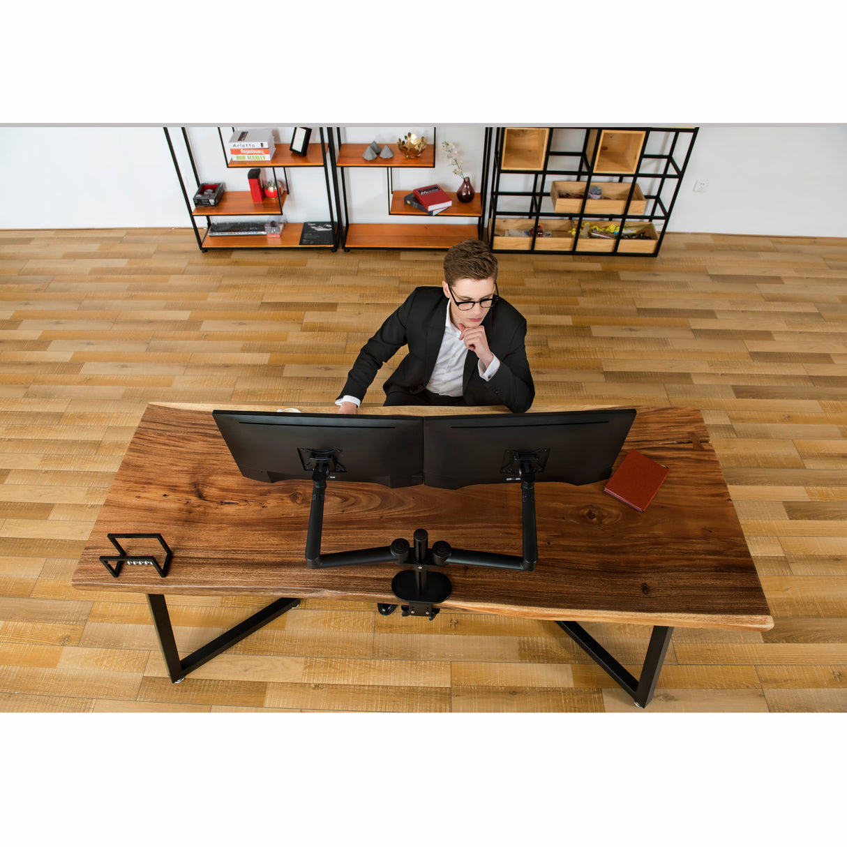 Spire Dual LCD Arm Mount | Monitor beugel | Monitor arm voor twee schermen Spire