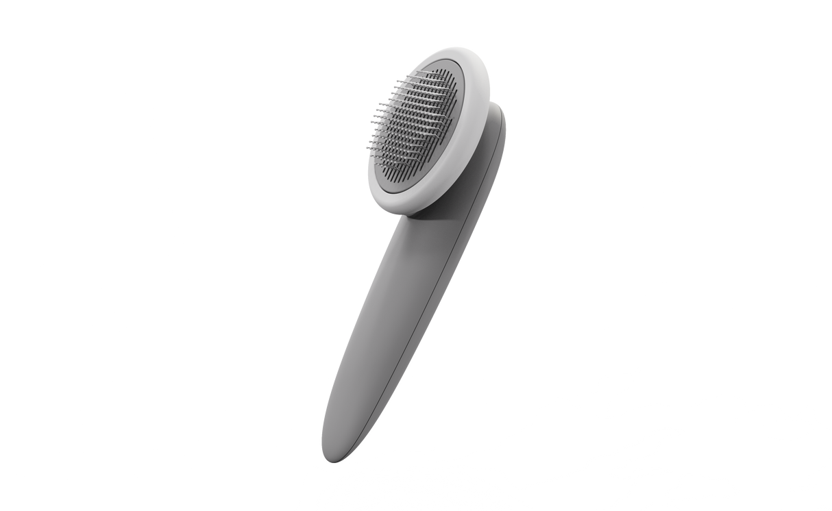 Haarverwijderingskam voor huisdieren - Grijs - 8x5x19cm (LxWxH) SpirePets