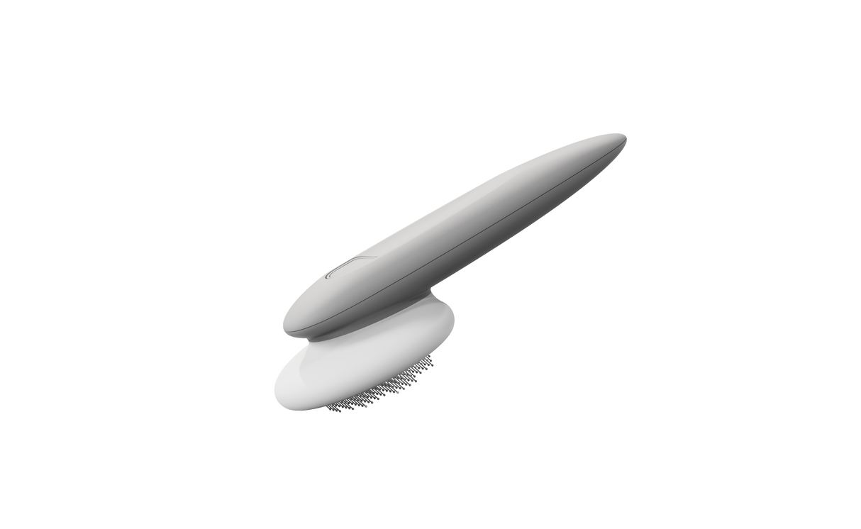 Haarverwijderingskam voor huisdieren - Grijs - 8x5x19cm (LxWxH) SpirePets