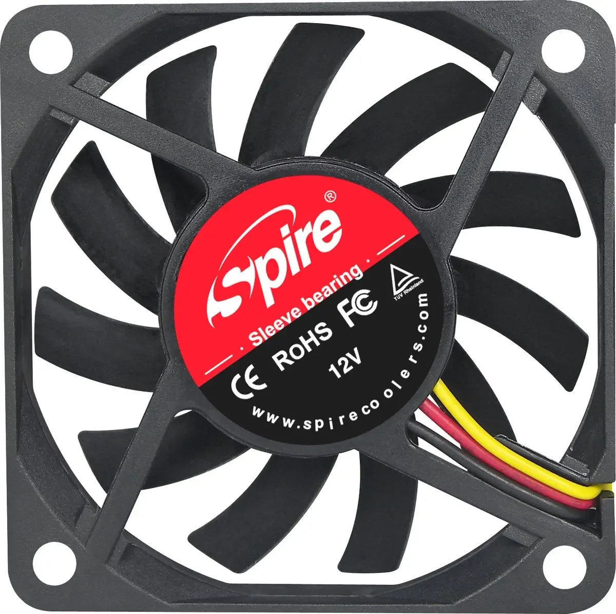 Spire ventilator 60 x 10 mm - behuizing ventilator - DC fan Spire