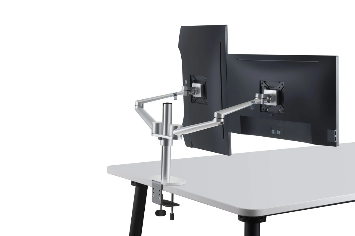 SPIRE Dual Monitor Beugel Basis - Voor Twee Schermen - Monitor arm voor 2 beeldschermen Spire
