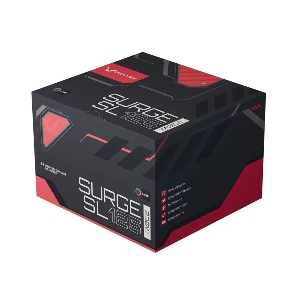 Valkyrie Surge SL125 CPU-koeler 230W A-RGB