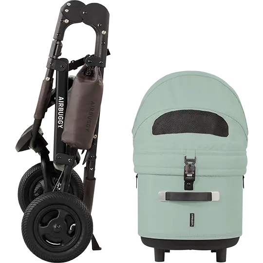 AirBuggy Dome 3 Large – Grass Green – luxe hondenbuggy kattenbuggy SpirePets