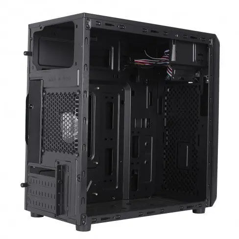 PC behuizing | Micro ATX Behuizing | Zwart | 1*USB2.0, 1*USB3.0 | Inclusief 420W ATX voeding Coolgods
