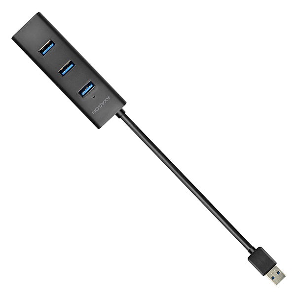 Axagon - USB 3.0 Oplaadpoort Hub - 4-poorts (USB-A) - Snel opladen - Micro USB voeding IN - Kabellengte 0,3 m. Axagon