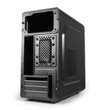 Spire Supreme 1614 PC-Gehäuse | Schwarz | 420W Netzteil | 2x USB 3.0 | Computergehäuse | 40,5 x 17,6 x 42 cm