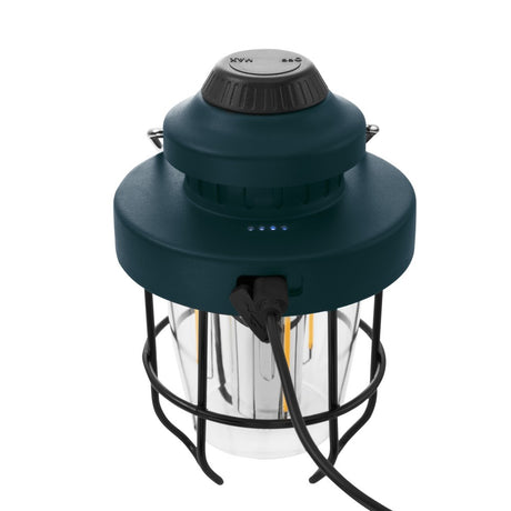Campinglamp - LED lantaarn - USB oplaadpoort - licht-dimeffect