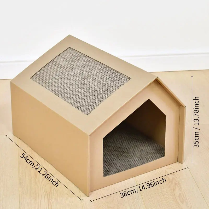 Maison de chat crabe-maison de jeu | Cottage pour chats et chats | 50x32x40cm