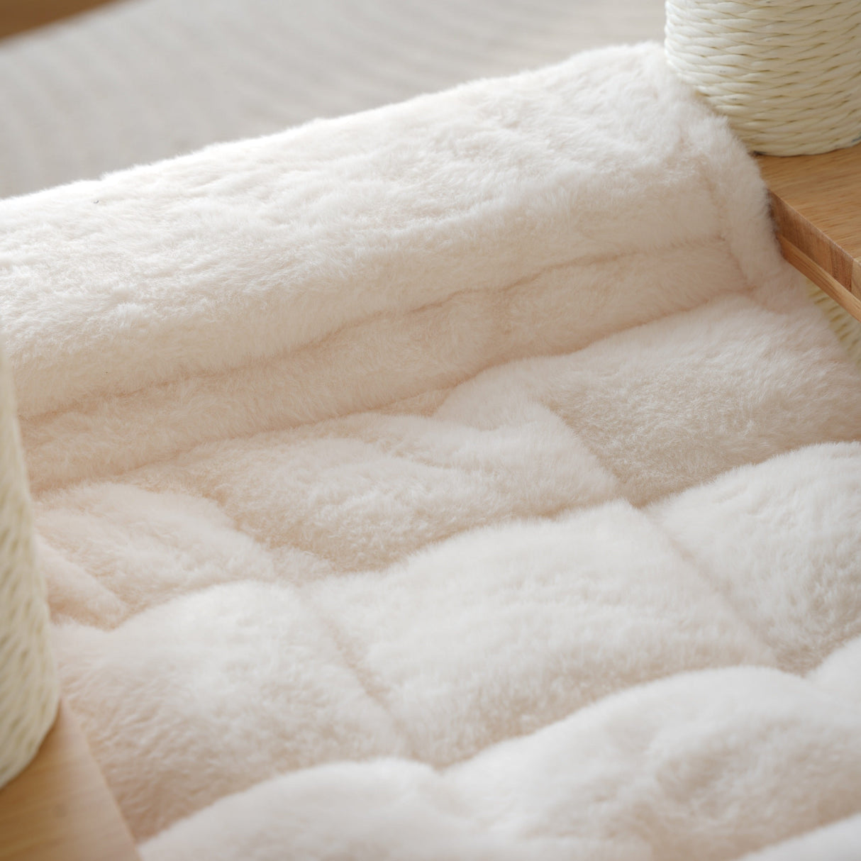 Houten kattenklimrek - krabpaal met hangmat en kattenmand SpirePets