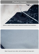 Hondenjas - Winddicht - Waterdicht - Lichtgewicht - Hardshell materiaal - Night Shade Blauw - Maat S