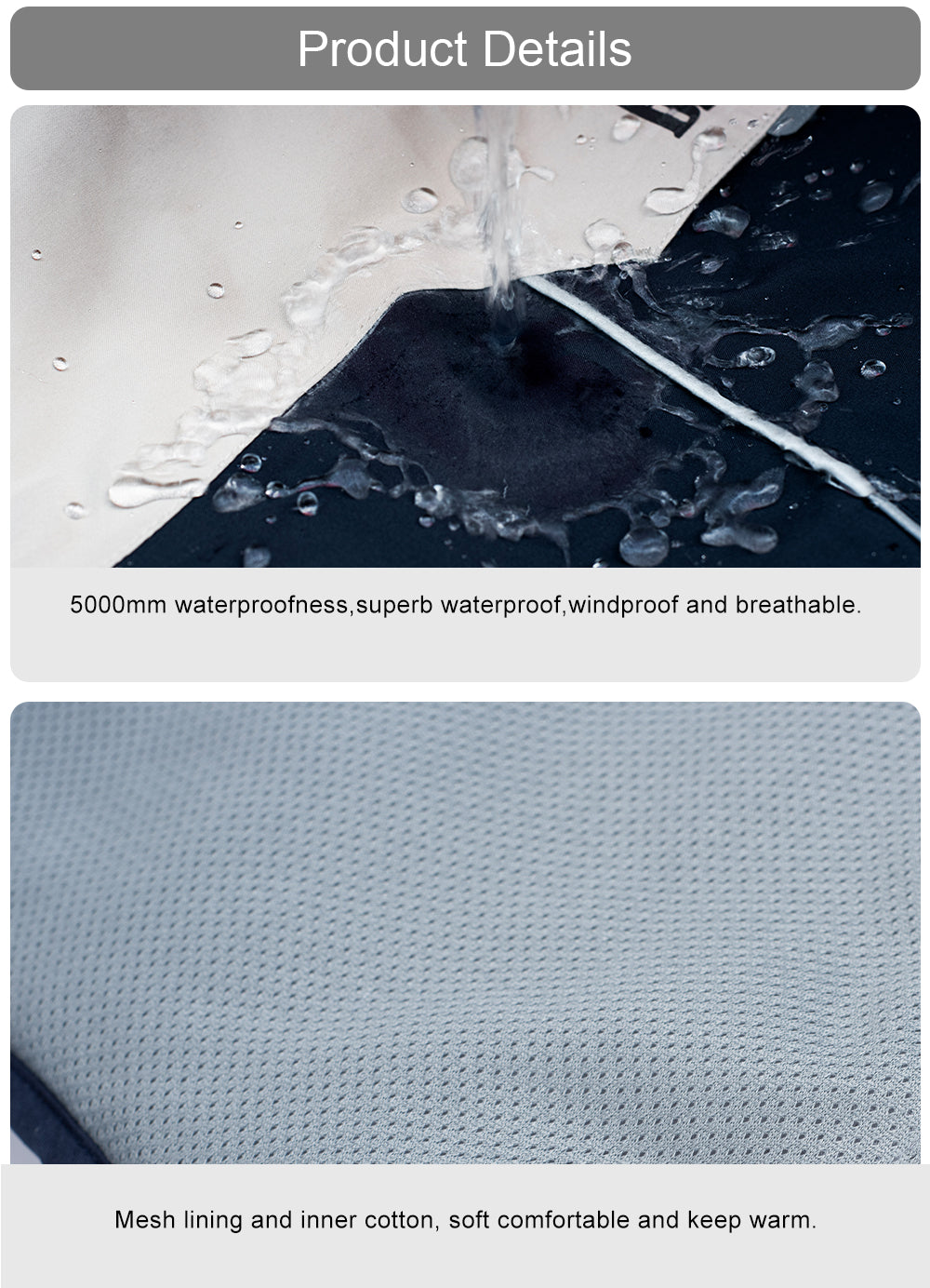Hondenjas - Waterdicht - Winddicht- Lichtgewicht - Harde Shell Materiaal - Maat M