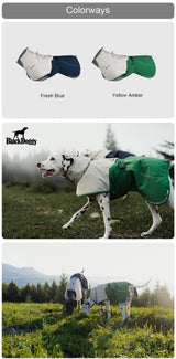Hondenjas - Regenjas Hond - Winddicht - Waterdicht - Lichtgewicht - kleur Blauw - Maat S -35x47x51~59cm SpirePets
