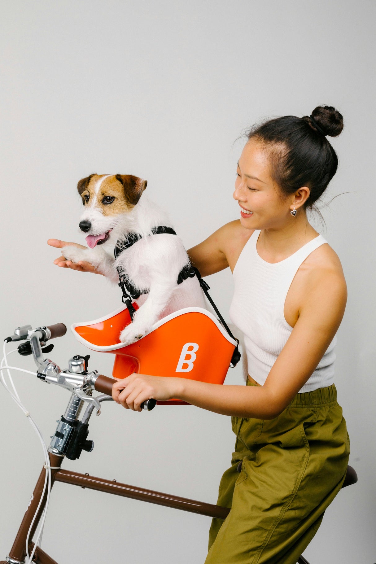 Brooke & Breeze Canine Copilot - Amber Light Orange Brooke & Breeze