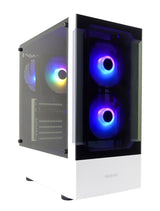 Gamdias Talos E3 Wit RGB Gaming Case - Game PC behuizing - Computer Behuizing - aRGB LED Verlichting