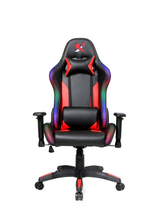 SPIRE X2 Gamestoel met lendensteun, nekkussen en RGB verlichting Spire