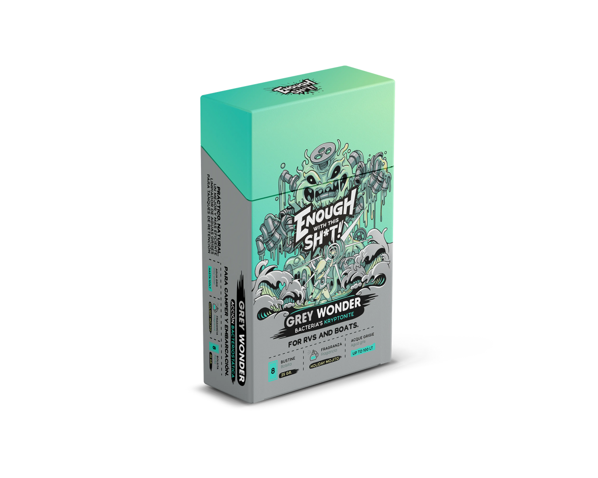 Grey Wonder Vuilwatertank Behandeling - Holiday Mojito (8st) | Coolgods EWTS