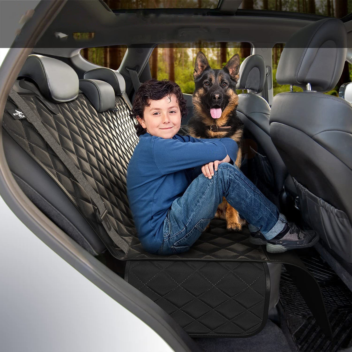 Honden Auto Deken | Reisdeken voor honden | Auto deken achterbank of kofferbak | 137x147cm
