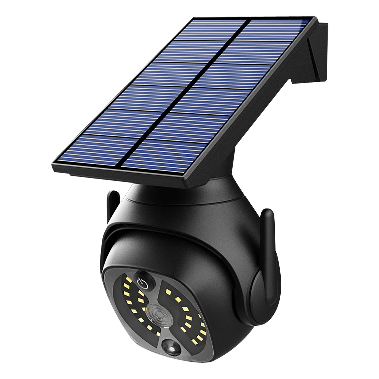 Inductielicht op zonne-energie - Beweging Sensor - Waterdicht - 173*110*130mm (LxBxH) Kleur Zwart Spire