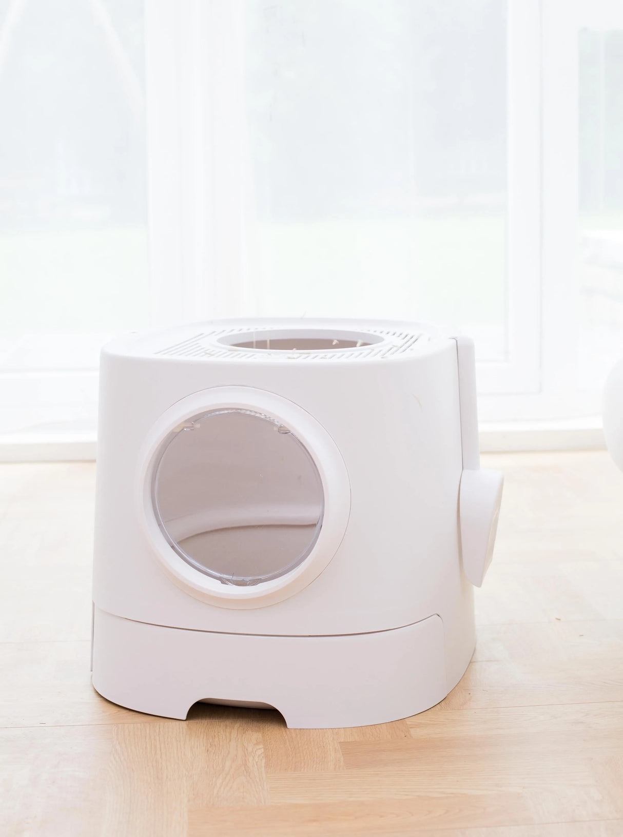 Kattenbak SPACE Serie - Wit Kattentoilet - Hoge Kwaliteit SpirePets