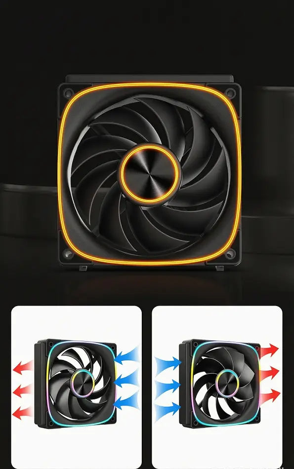 SPIRE S12 ARGB 120mm Case Fan 3-in-1