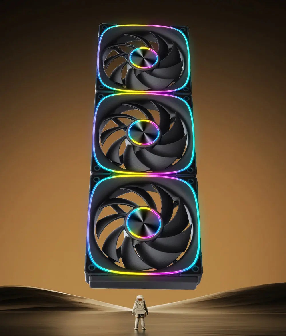 SPIRE S12 ARGB 120mm Case Fan 3-in-1