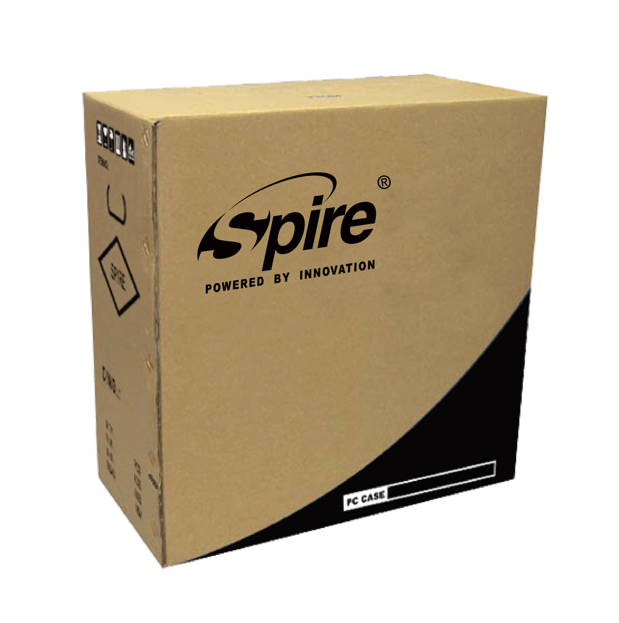 Spire Supreme 1531 PC-Gehäuse | Schwarz | 1x USB3.0, 1x USB2.0 | inklusive 500W ATX-Netzteil