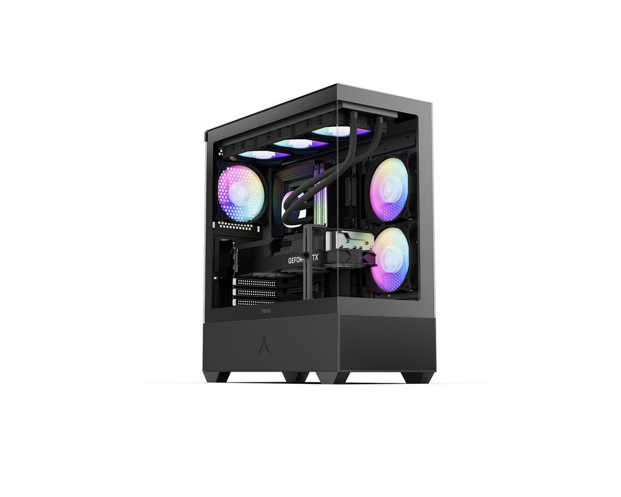 PC behuizing - gamer case - U30 RGB - Tempered glass