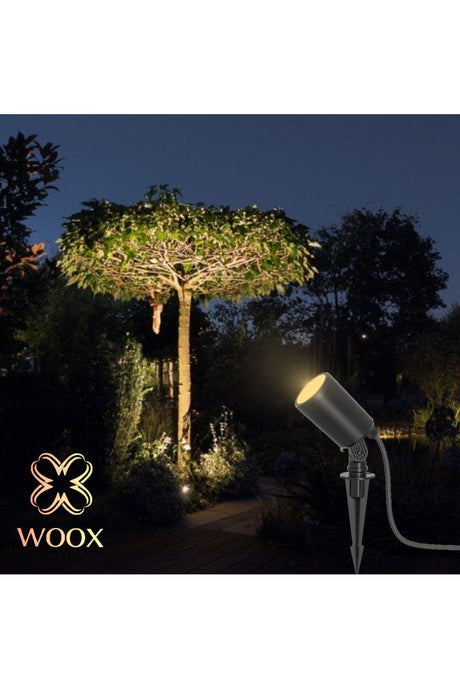 Smart tuinverlichting RGB+CCT - Spraakbesturing - Alle RGB Kleuren - Woox R5147 Woox