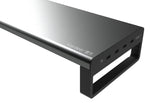 Multifunctional monitor stand | Aluminum | 4x USB3.0 hub | Improve your workplace | Laptop and computer