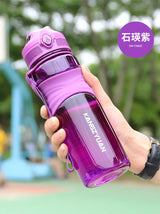 Magic Color Supreme - Waterfles - Drinkfles 650 ml - BPA Vrij - Outdoor Sport Fitness Wandelen - Bidon - Druivenrood Coolgods