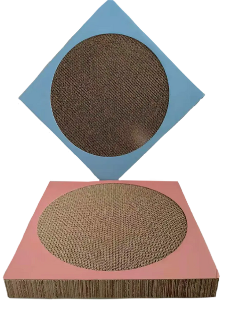 Scratching Mat For Cats | Corrugated cardboard scratching basket | Scratched Cats | Set of 3 pieces