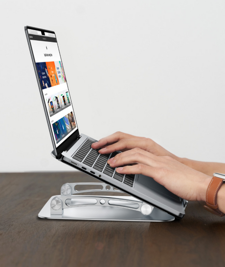 VersaStand Laptopstandaard | perfecte combinatie van ergonomie en stabiliteit Coolgods