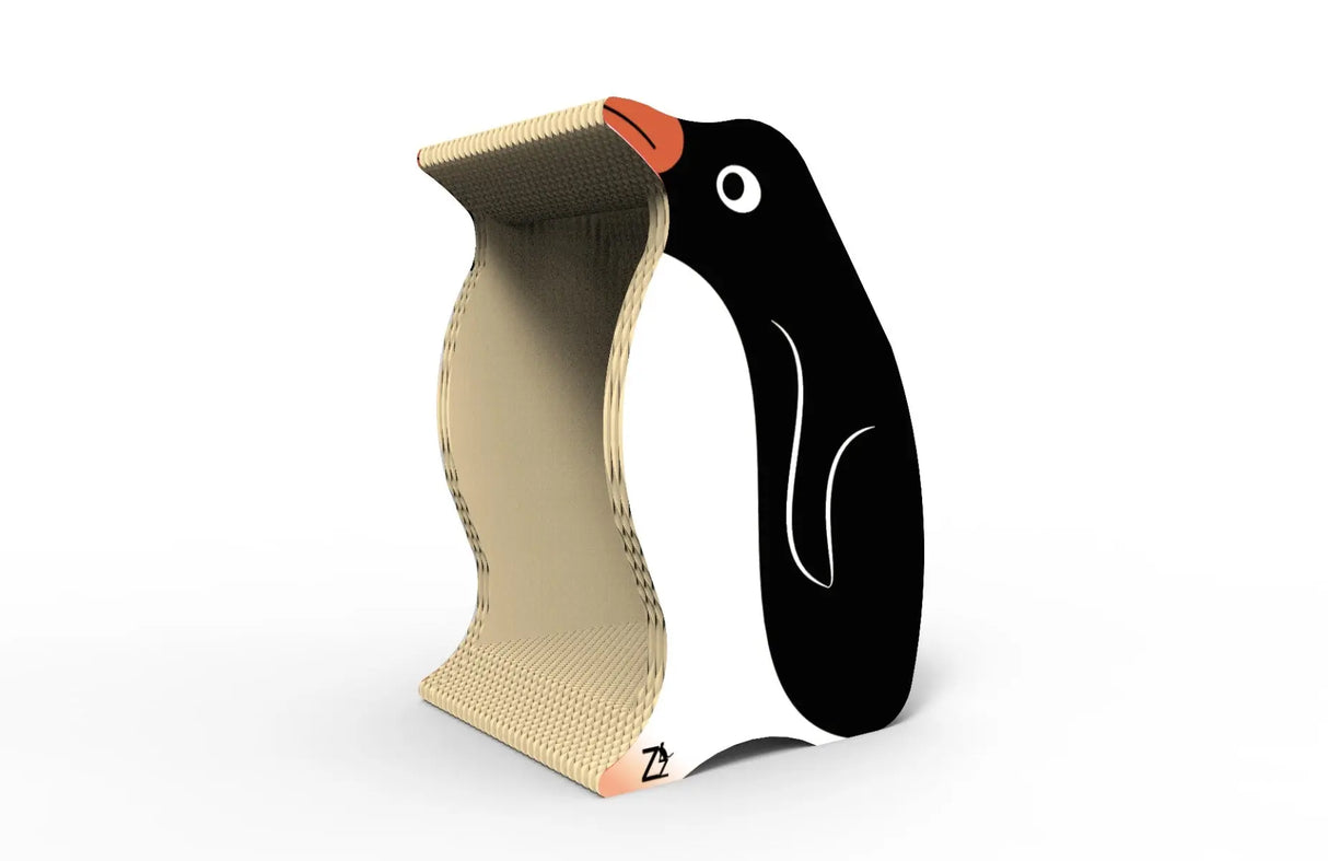 Katten krabmeubel - Cartoon Pinguïn - Schattig Verblijf Voor Je Kat