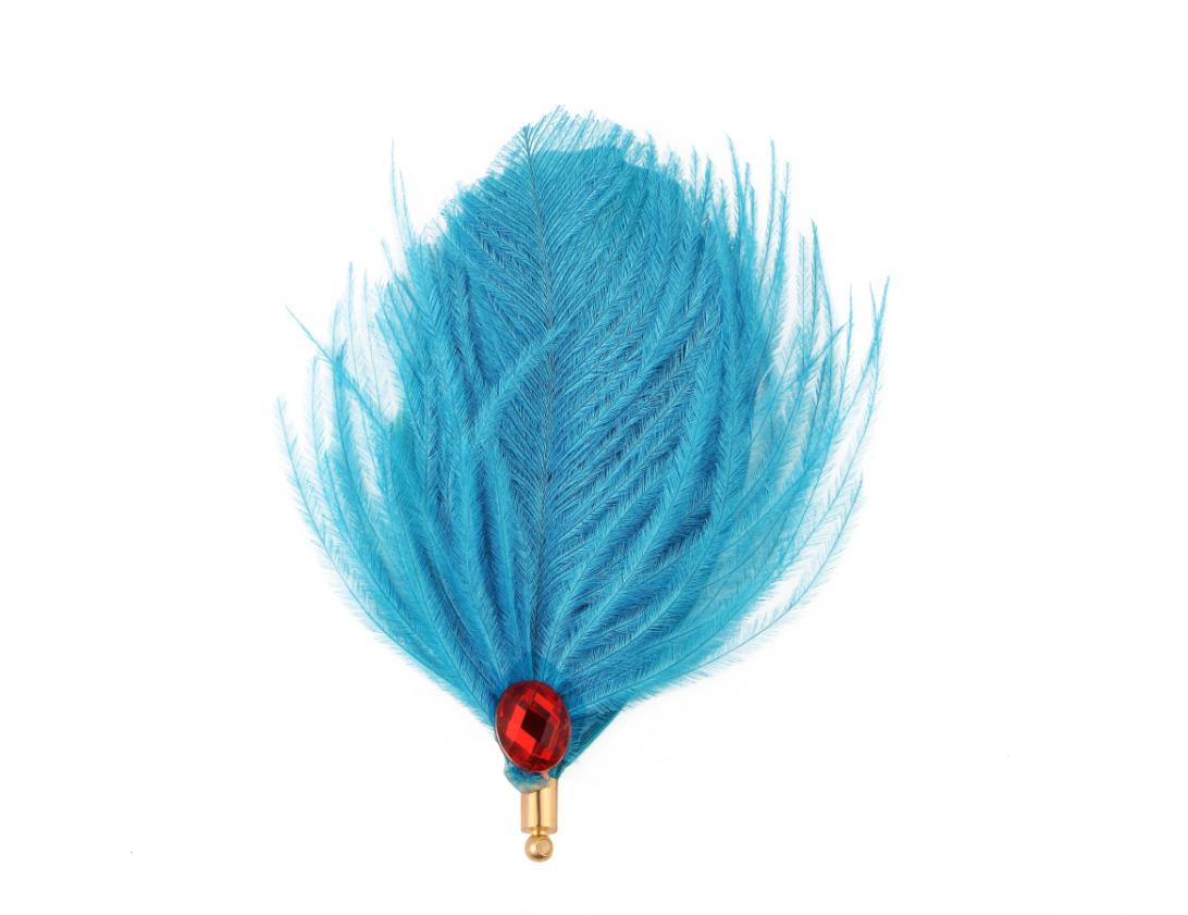 Cat toy | Cat rod with 5 feathers | Blue/Pink/White/Green | Feather set | Cats