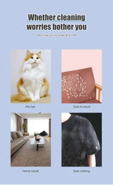 Hondenborstel en Kattenborstel | Haarborstel | Pluizenverwijderaar | Dierenvacht | Blauw | Haarvrij interieur
