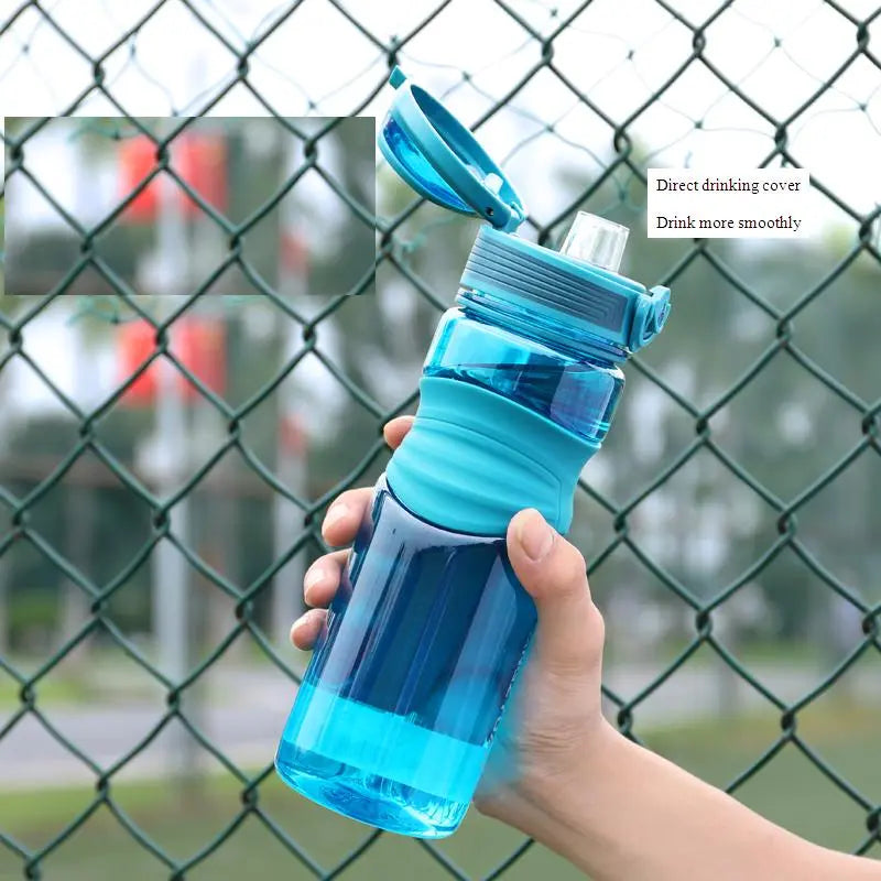 Magic Color Supreme - Water Bottle - Drinking Bottle 650 ml - BPA Free - Outdoor Sport Fitness Hiking - Water Bottle - Grape Red
