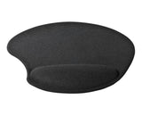 Ergonomic mouse pad with wrist rest - Compact wrist rest and mouse pad - 23x20x2cm (LxWxH)
