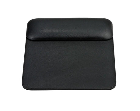 Ergonomic Mouse Pad | Mouse Pad with Wrist Rest | Stylish Leather | Easy cleaning | 25 x 27 x 2.5 cm